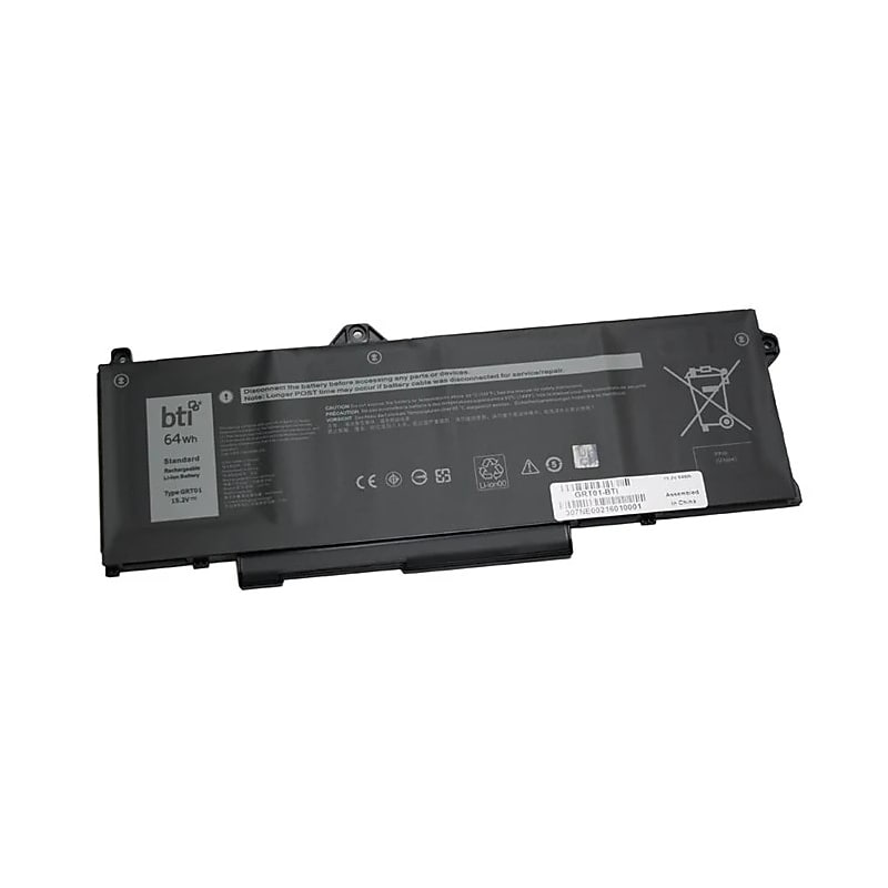 BTI Lithium Ion Laptop Battery for Dell Latitude, Precision, Alienware Notebooks (GRT01 BTI) image 1