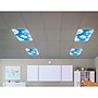 Teacher Created Resources Calming Covers Light Filter for Ceiling Lighting, Clouds, 4/Pack (TCR20140)~#|#~E40E3CED-B9FF-4156-B9D239A1BB6F0BEB_sc7