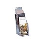 Staples Brochure Holder, 4.25", Clear Plastic – Single Pocket Countertop Literature Display~#|#~E4101F33-69E1-44A0-B2B9F259DCC033C4_sc7