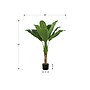 Monarch Specialties Inc. 43" Artificial Banana Tree in Pot (I 9567)~#|#~E4123A5F-3316-4EC2-BE40513B4D5B4476_sc7