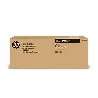HP 208L Black Toner Cartridge for Samsung MLT-D208L (SU989), Samsung-branded printer supplies are now HP-branded