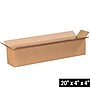 SI Products 20" x 4" x 4" Shipping Boxes, 32 ECT, Kraft, 25/Bundle (2044)~#|#~E41C5999-BA75-48BF-A5D08AA7ADBACCF5_sc7