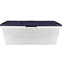 Home Logic 100 Quart, Latch Lid Storage Bin, Clear, 4/Case (7107)~#|#~E41D222B-854A-461D-922EBDF1992FD325_sc7