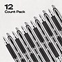 uniball 207 Retractable Gel Pens, Medium Point, 0.7mm, Black Ink, Dozen (33950)~#|#~E430415D-6EBC-4791-82E730C1A8FEB1FF_sc7