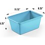 Humble Crew Small Storage Bins, Navy/Teal, 4/Pack (SM111)~#|#~E430D2C2-0EA8-42E5-97E9371000D4FDC9_sc7