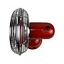 Good Housekeeping 5" Oscillating Portable Fan, 1-Speed, Red/Silver (92521)~#|#~E43CDC6A-C73A-41EF-86BE72F369E363CD_sc7