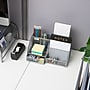 Mind Reader 7-Compartment Metal Desk Organizer File and Accessory Storage, Silver (JOEORG-SIL)~#|#~E43D7F45-3F6A-4F83-93A4027FABCDF429_sc7
