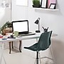 Simple Designs Sleek Essentials LED Desk Lamp, 16", with USB Ports, Black (LD1073-BLK)~#|#~E43F732F-3C08-4AFE-8D8496A1162920A5_sc7
