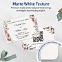 Avery Rectangle Rounded Corners Matte Blank Card, White, 25/Pack (19479399773)~#|#~E4409EFD-4ED6-4F37-A6AE684E6306637F_sc7