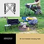 Arrowhead Outdoor Folding Camping Table with Carry Bag, Gray (TSRTKKS0230U)~#|#~E445C0DB-67B0-417A-80198302DEF2B755_sc7