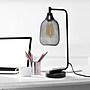 Lalia Home Studio Loft Industrial Mesh LED Desk Lamp, 19", Matte Black (LHD-2000-BK)~#|#~E445E406-DDF9-4833-84BC54EC52D3DCB0_sc7