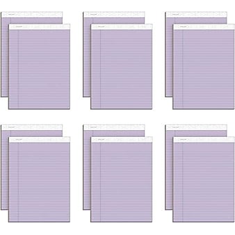 TOPS Prism+ Legal Notepads, 5" x 8", Narrow Ruled, Orchid, 50 Sheets/Pad, 12 Pads/Pack (63040)