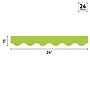 Creative Teaching Press Core Decor EZ Border, 3" x 2', Lime Wavy, 24/Pack, 3 Packs/Bundle (CTP11064-3)~#|#~E447629E-5284-4F80-BBD8395C41C69CB7_sc7