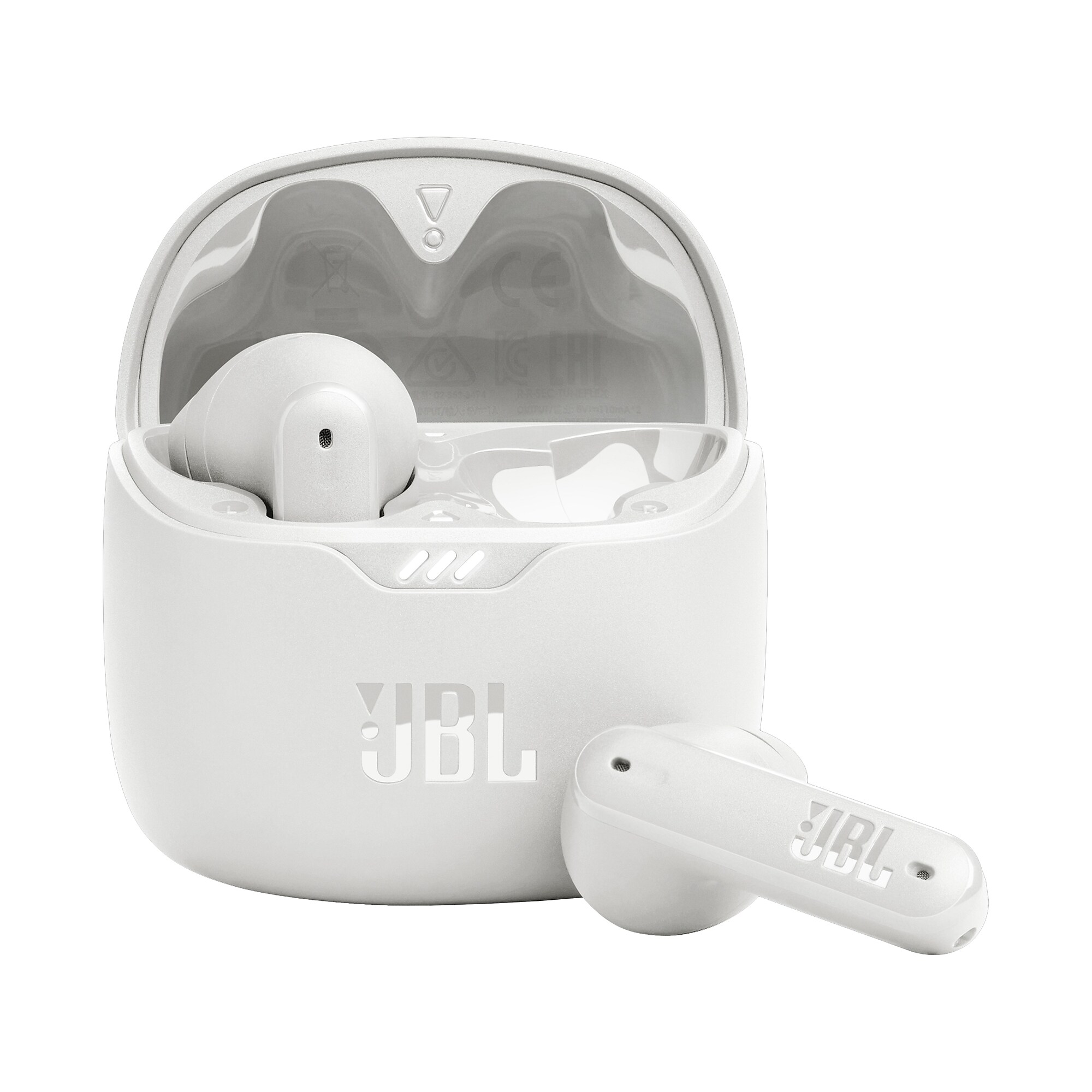 JBL TUNE Flex Wireless Active Noise Canceling Earbuds, Bluetooth, White (JBLTFLEXWHTAM) Sansujyuku sansujyuku.com