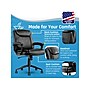 Click365 Transform 1.0 Ergonomic Bonded Leather Swivel Desk Chair, Black (CCHR10001B)~#|#~E44C3160-FC18-4790-A0C71D3D8F851C14_sc7