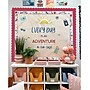 Carson Dellosa Boho Vibes Scalloped Rolled Borders, 3" x 65', Retro Pink, 4/Pack (145418)~#|#~E44D064B-6D5E-4C6A-B1BF509141CCA103_sc7