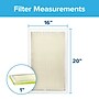 Filtrete Pollen MPR 600 16" x 20" x 1" Pleated Air Filter, MERV 7 (FAPF-F1-A)~#|#~E4522356-43BB-4E3A-9DCAE0B9CFC85C22_sc7