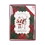 DesignWorks Ink Santa's Reindeer Holiday Cards, 5 x 7, Assorted Colors (THC57-109ST)~#|#~E453563C-7B14-45D0-B84820F0883B3C58_sc7