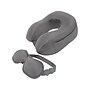 G Force 3-Piece Travel Comfort Earplugs and Eye Mask, Gray, 3/Set (36002)~#|#~E4555B7A-057C-46B6-B6132DB24B39A8C5_sc7