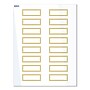 Avery Laser/Inkjet Rectangle Multipurpose Labels, 1" x 2-5/8", White, 160/Pack (S00-D1G)~#|#~E455DCBD-8EC3-4A35-8480CD1EE509C3E6_sc7