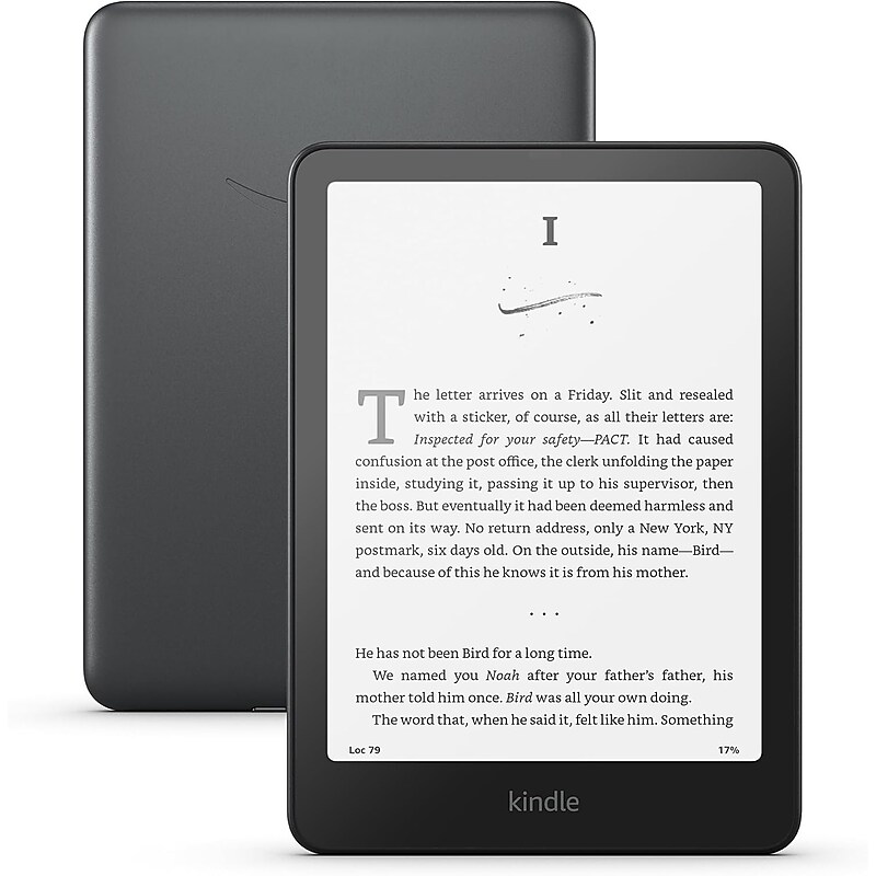 Amazon Kindle Paperwhite Signature Edition 7” Waterproof E-Reader, Metallic Black (B0C8RR4WN3) image 1