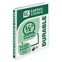 Samsill Earth's Choice Plant-Based  Durable 1/2" View Binder, 3-Ring , Made in USA, White (18917)~#|#~E45E7079-F45D-48B4-BBC730324A30A7BD_sc7