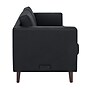 Flash Furniture Hercules Artemis LeatherSoft Reception Loveseat, Black (ZB89212SBLK)~#|#~E4636044-176F-45B8-A528F83E289B05C9_sc7