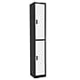 AdirOffice 72"H 2-Tier Black/White Storage Locker (ADI629-202-B-W-DL)~#|#~E46847BE-5D5B-4070-92E73AC744230688_sc7