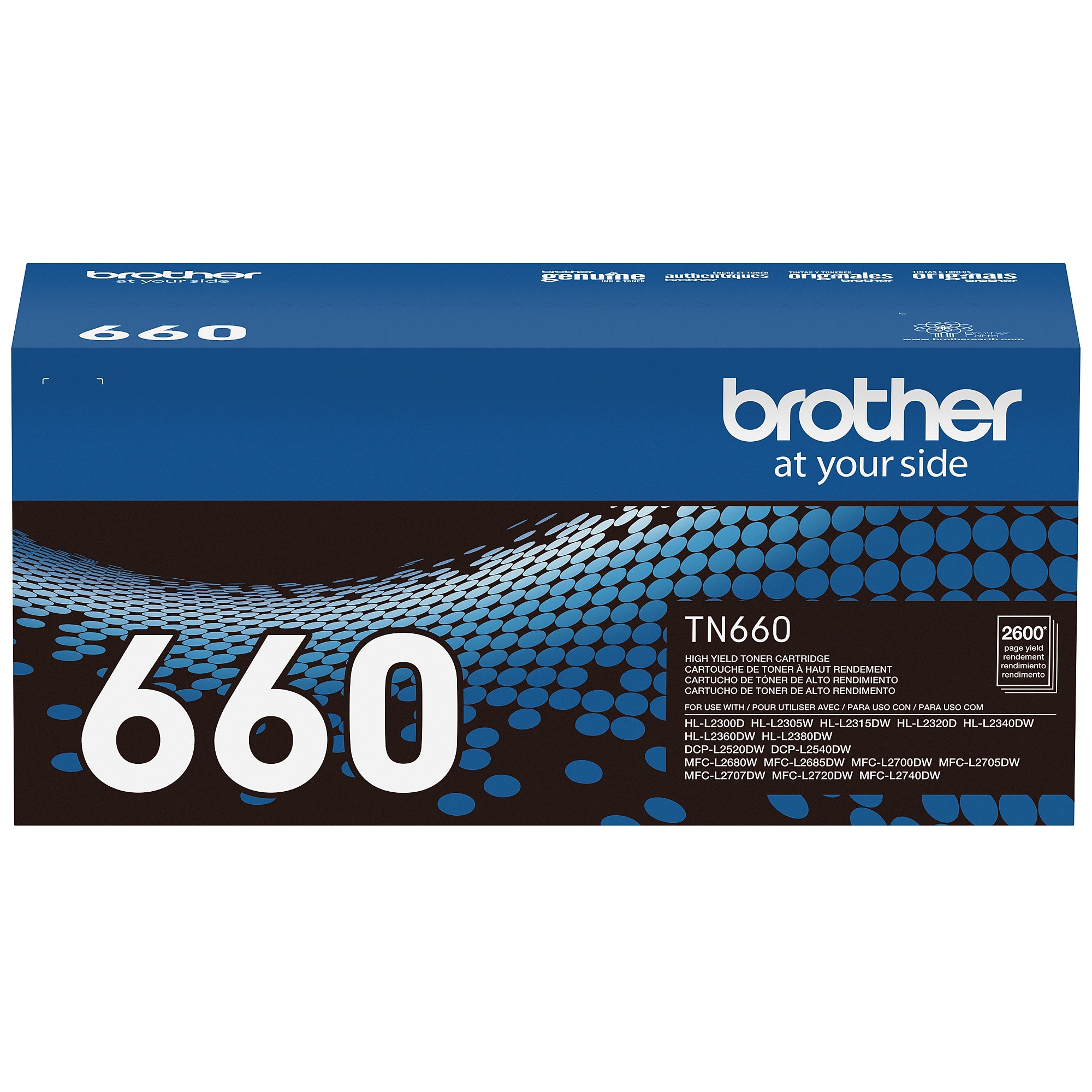 Brother TN-660 Black High Yield Toner Cartridge, Print Up to 2,600 Pages Sansujyuku sansujyuku.com