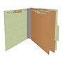 Medical Arts Press Pressboard Classification Folder, 2-Dividers, 2" Expansion, Letter Size, Peridot Green, 10/Box ~#|#~E4714D65-C651-4200-9CB886C741BB4873_sc7