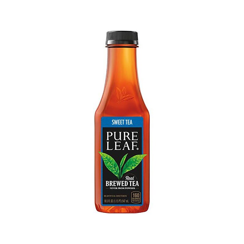 Pepsi Pure Leaf Sweet Black Tea Bottle, 18.5 Fl. Oz. (012000286193) image 1