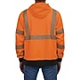 Ergodyne GloWear 8317BK High Visibility Long Sleeve Black Bottom Hooded Sweatshirt, ANSI Type R, Class 3, Orange, 5XL (22989)~#|#~E47201F1-D3AA-4532-85A1B72F2A04666F_sc7