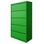 Hirsh HL10000 Series 5-Drawer Lateral File Cabinet, Locking, Letter/Legal, Screaming Green, 36" (24259)~#|#~E47761D8-A462-4159-8D403D0A56A2069B_sc7
