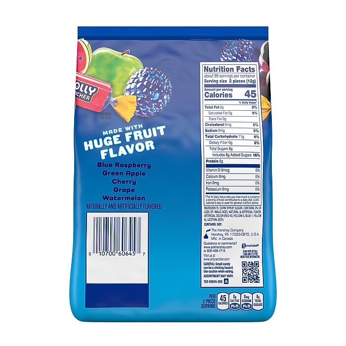 Jolly Rancher Hard Candy, Assorted Flavors, 42 oz. (HEC15671