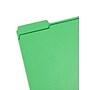 Smead File Folders, Reinforced 1/3-Cut Tab, Letter Size, Green, 100/Bx (12134)~#|#~E47E0110-DFF1-4D44-B1E728824814FBB5_sc7