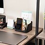Mind Reader 5-Compartment Plastic Desk Organizer, Black (SLORG-BLK)~#|#~E47FE0F7-618F-4E1A-99174337B4AC5594_sc7