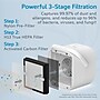Pure Enrichment PureZone DUO Tabletop Air Purifier, White (PEAIRCB-W)~#|#~E48345D1-D97D-40A7-A60EB5D2E260671F_sc7