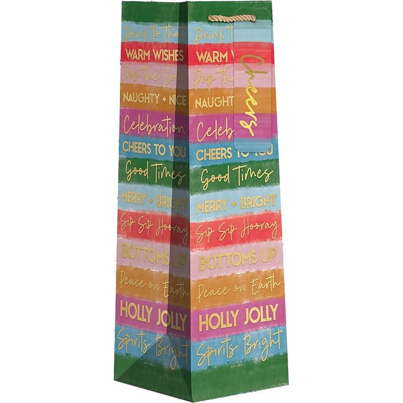JAM Paper Drink to That Small Wine Gift Bags, 120/pack (526BXBT6551) image 1
