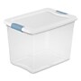 Sterilite 25 Quart Latching Storage Bin with Lid, Plastic, White (14958006)~#|#~E48BC790-A90B-4BAC-9BE184B78E578752_sc7