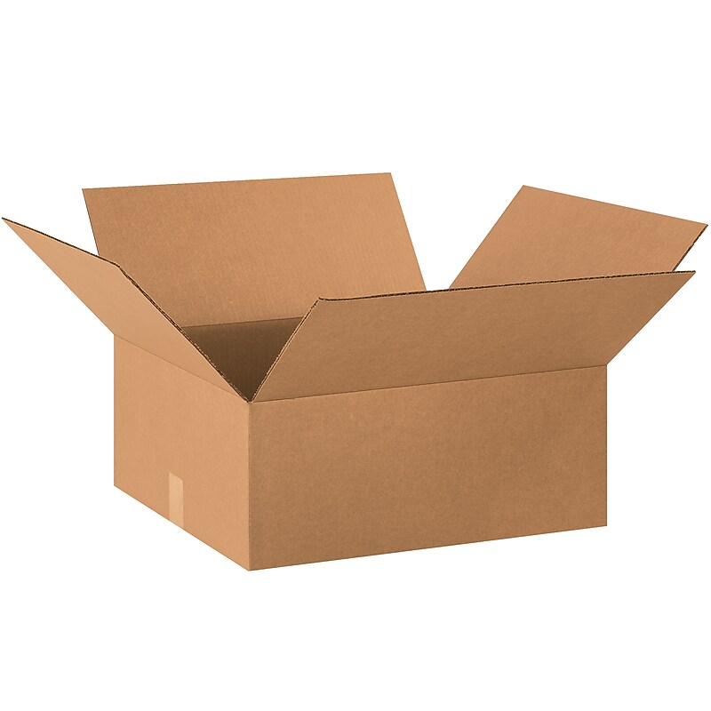 20" x 18" x 8" Shipping Boxes, 32 ECT, Brown, 25/Bundle (20188) image 1