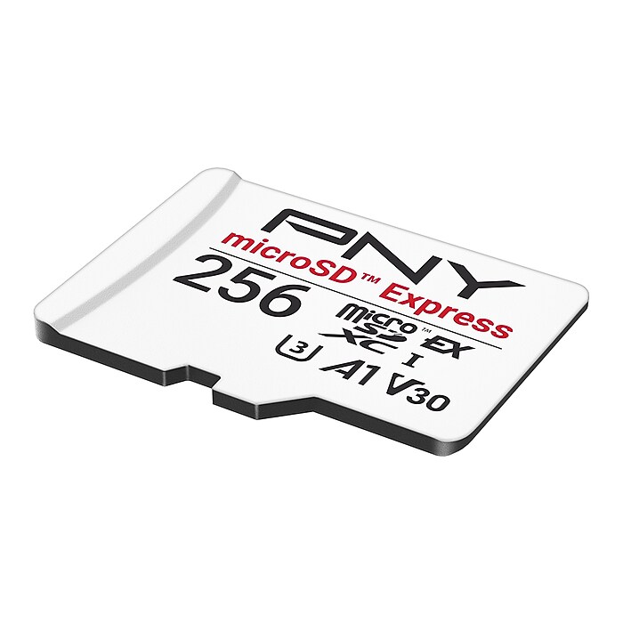PNY microSD™ Express 256MB U3 V30 A1 microSDXC Flash Memory Card