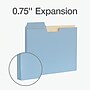 Pendaflex Recycled Heavy Duty File Pocket, 3/4" Expansion, Letter Size, Assorted, 10/Pack (FP153L10 ASST)~#|#~E4970A0C-87E9-4491-B66E9C7068AC64ED_sc7