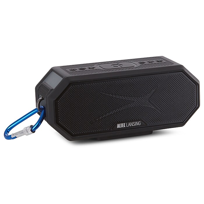 Altec Lansing Wireless BLuetooth HydraBlast2.0 Speaker, Black/Gray