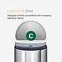 simplehuman 3.2 Gallon Trash Bag, Low Density, White (CW0252)~#|#~E49A1844-CB50-4F6E-ABE3841F2230327F_sc7