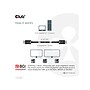 Club 3D 3.94' DisplayPort 2.1 to DisplayPort 2.1 Cable, Male to Male, Black (CAC-1091)~#|#~E49CC656-9A59-4D95-ACA3AFE884ECD9C2_sc7