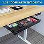 Mount-It! 2"H x 21"W Under-Desk Drawer, Black (MI-7294BLK)~#|#~E4A17CA6-B1D8-4262-9A0FA18FF9FC081E_sc7
