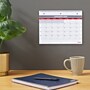 2026 Staples 11" x 8" Monthly Wall Calendar, White/Red/Gray (ST53915-26)~#|#~E4A2FAD9-55A0-49BD-AE4D2FC6F4732739_sc7