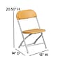 Flash Furniture Plastic Kids Folding Chair, Yellow, 2 Pieces (2YKIDYL)~#|#~E4A3ADBC-8CE9-4D2F-848B15233CED12F3_sc7