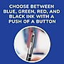 BIC 4-Color Grip Retractable Ballpoint Pen, 1.0mm, Assorted Ink, 12/Pack (MMPG11-AST)~#|#~E4A69432-7104-428C-B859221D96331829_sc7
