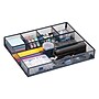 Staples 6-Compartment Metal Mesh Drawer Organizer, Navy Blue (ST63847)~#|#~E4A79325-4C06-4487-ABC5884945C15060_sc7